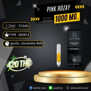 ALPINE Limited Edition Live Resin Pink Rozay