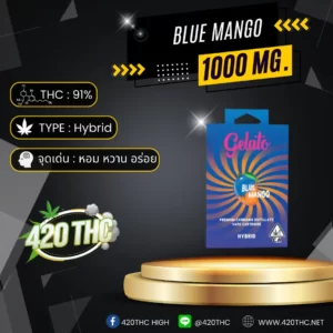 GELATO Premium THC oil Flavorful Blue Mango