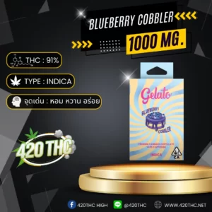 GELATO Premium THC oil Flavorful Blueberry Cobbler