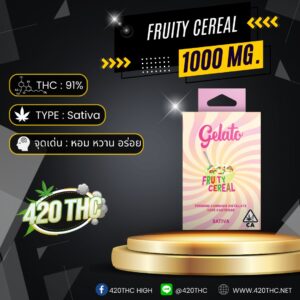 GELATO Premium THC oil Flavorful Fruity Cereal