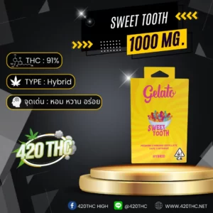 GELATO Premium THC oil Flavorful Sweet Tooth