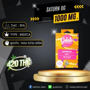 GELATO Premium THC oil Live Resin Saturn OG
