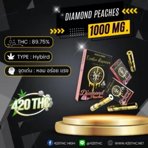 Muha meds Melted Diamonds Diamond Peaches