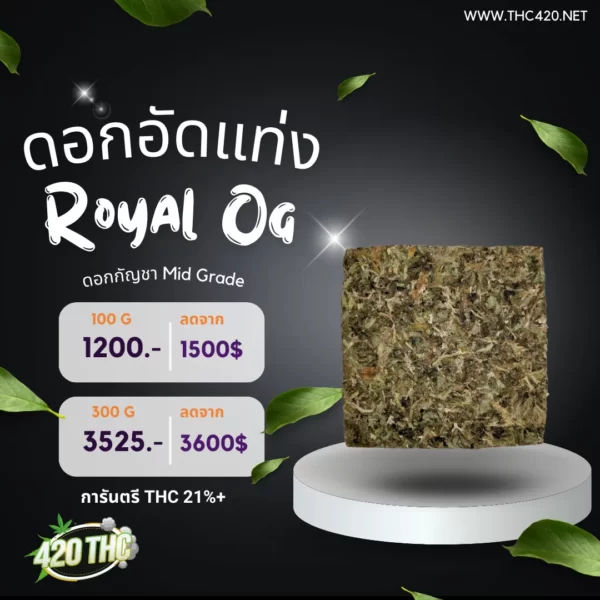 ดอกอัดแท่งPremium-Royal Og 3