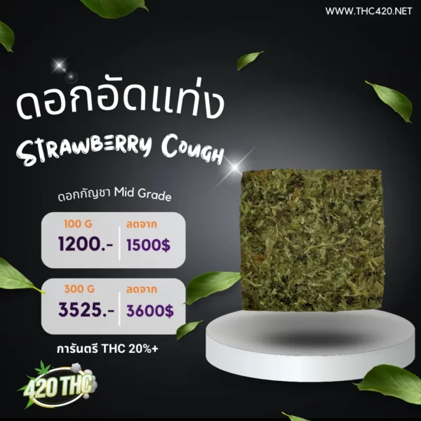ดอกอัดแท่งPremium-Strawberry Cough 3