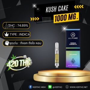 ALPINE Cannabis Concentrate Live Resin Diamon Kush Cake