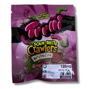 Trrlli Sour Brite Crawlers Watermelon